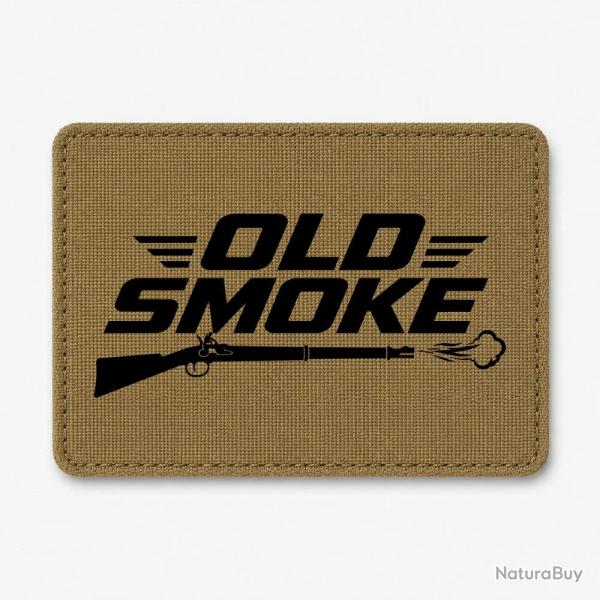 Patch Tir Sportif - Old smoke - Coyote / Noir