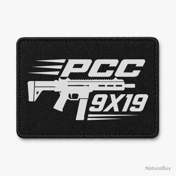 Patch Tir Sportif - PCC 9�19 - Noir / Blanc