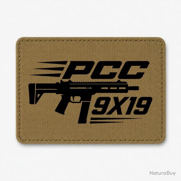 Patch Tir Sportif - PCC 9�19 - Coyote / Noir