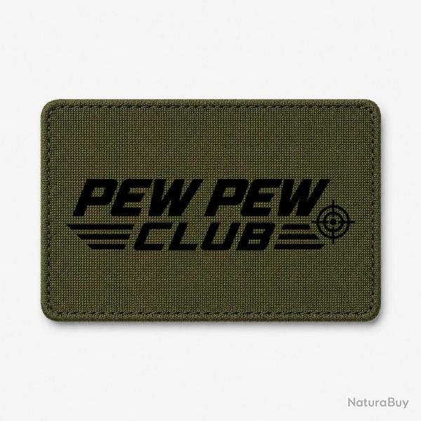 Patch Tir Sportif - Pew Pew Club - Olive / Noir