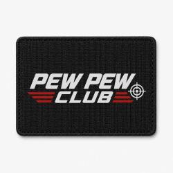 Patch Tir Sportif - Pew Pew Club - Noir / Orange