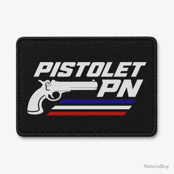 Patch Tir Sportif - Pistolet PN - Noir / Orange