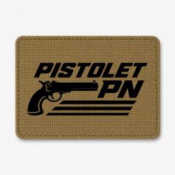 Patch Tir Sportif - Pistolet PN - Coyote / Noir