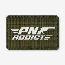 Patch Tir Sportif - PN Addict - Olive / Blanc