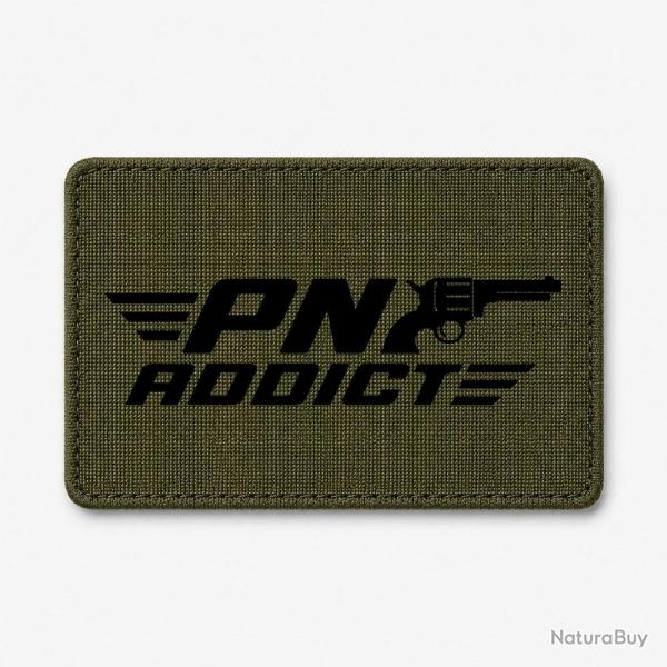 Patch Tir Sportif - PN Addict - Olive / Noir