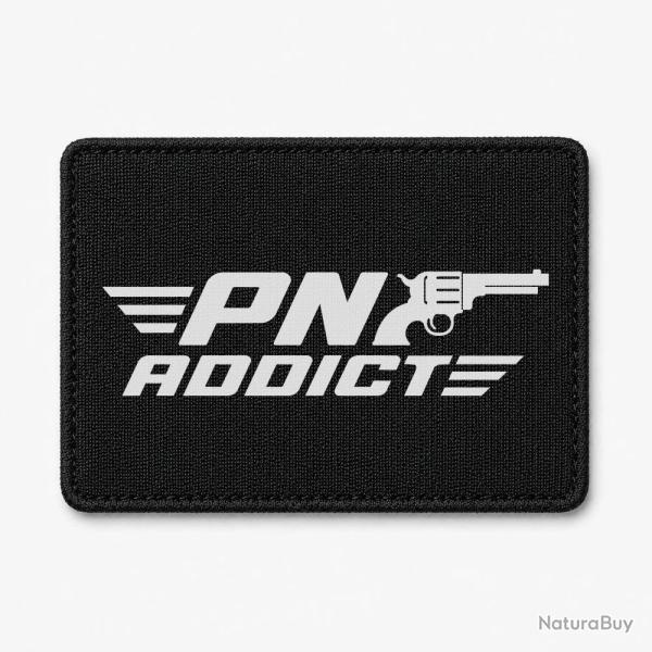 Patch Tir Sportif - PN Addict - Noir / Blanc