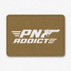 Patch Tir Sportif - PN Addict - Coyote / Blanc