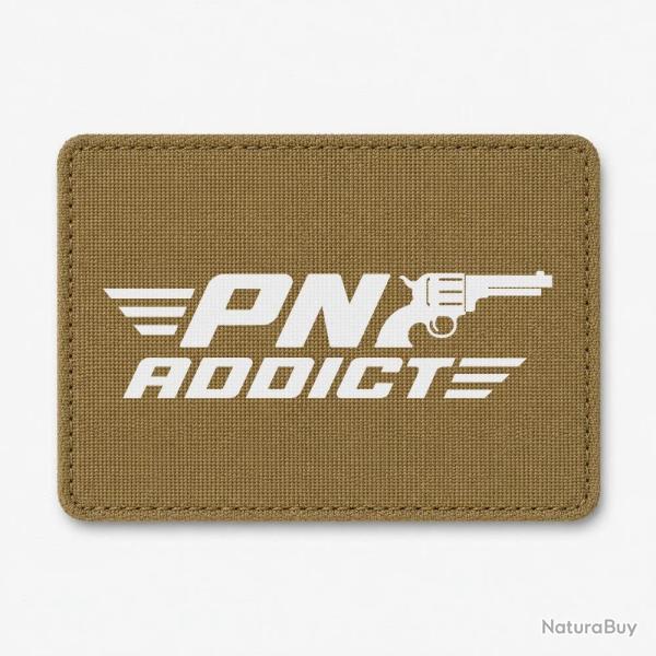 Patch Tir Sportif - PN Addict - Coyote / Blanc
