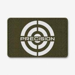 Patch Tir Sportif - Pr&eacute;cision - R&eacute;ticule - Olive / Blanc