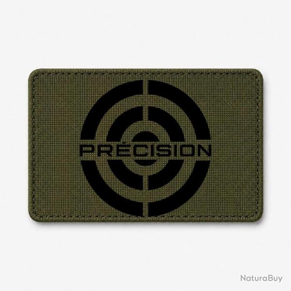 Patch Tir Sportif - Pr�cision - R�ticule - Olive / Noir