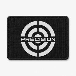 Patch Tir Sportif - Pr&eacute;cision - R&eacute;ticule - Noir / Blanc