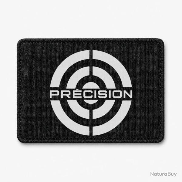 Patch Tir Sportif - Pr�cision - R�ticule - Noir / Blanc