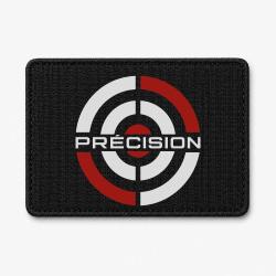 Patch Tir Sportif - Pr&eacute;cision - R&eacute;ticule - Noir / Orange