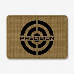 Patch Tir Sportif - Pr&eacute;cision - R&eacute;ticule - Coyote / Noir