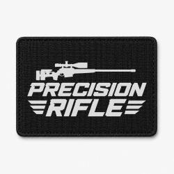 Patch Tir Sportif - Precision Rifle - Cible et carabine - Noir / Blanc