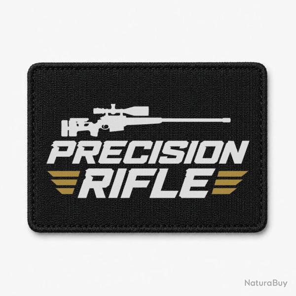 Patch Tir Sportif - Precision Rifle - Cible et carabine - Noir / Orange