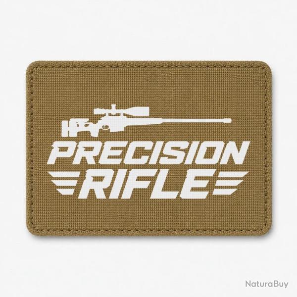 Patch Tir Sportif - Precision Rifle - Cible et carabine - Coyote / Blanc