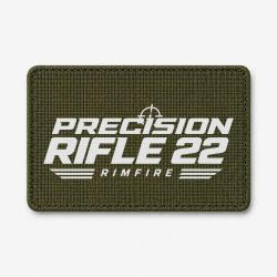 Patch Tir Sportif - Precision Rifle 22 - Rimfire - Olive / Blanc