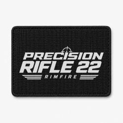 Patch Tir Sportif - Precision Rifle 22 - Rimfire - Noir / Blanc