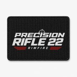 Patch Tir Sportif - Precision Rifle 22 - Rimfire - Noir / Orange