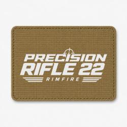 Patch Tir Sportif - Precision Rifle 22 - Rimfire - Coyote / Blanc