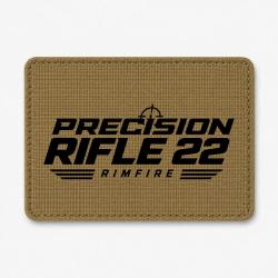 Patch Tir Sportif - Precision Rifle 22 - Rimfire - Coyote / Noir