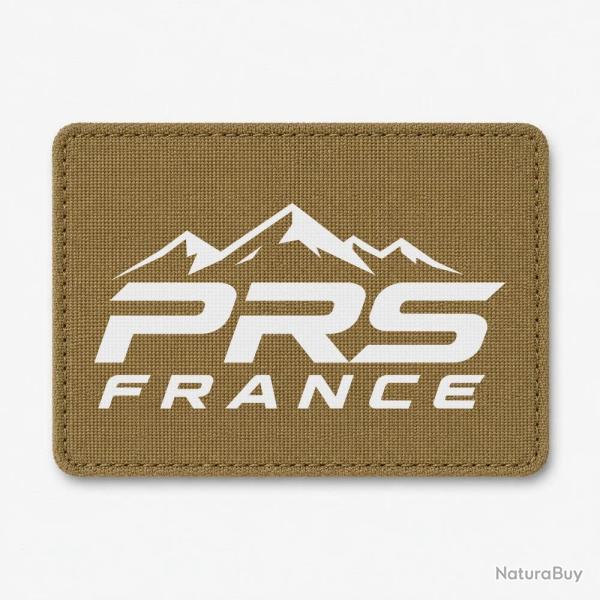 Patch Tir Sportif - PRS France - Coyote / Blanc