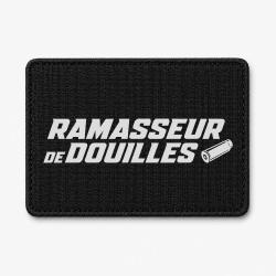 Patch Tir Sportif - Ramasseur de douilles pro - Noir / Blanc