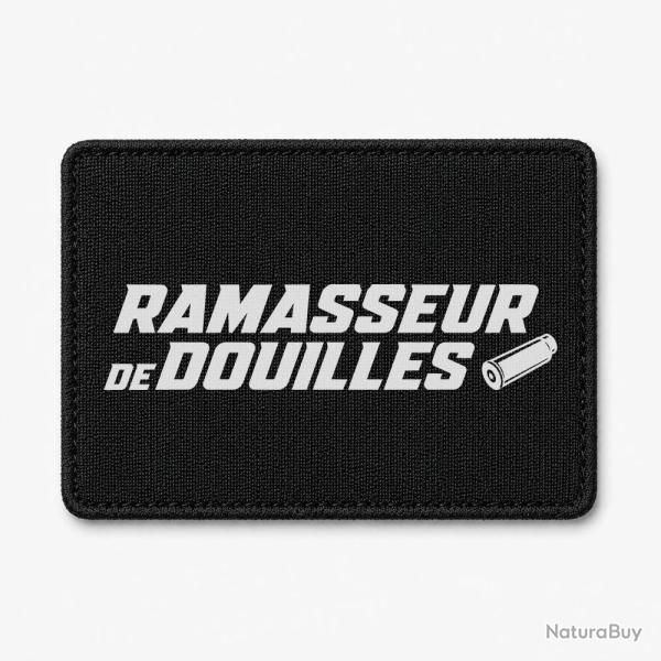 Patch Tir Sportif - Ramasseur de douilles pro - Noir / Blanc