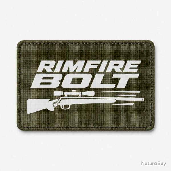 Patch Tir Sportif - Rimfire Bolt - Olive / Blanc