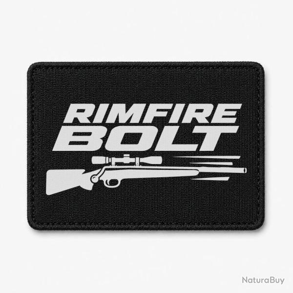 Patch Tir Sportif - Rimfire Bolt - Noir / Blanc