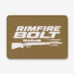 Patch Tir Sportif - Rimfire Bolt - Coyote / Blanc