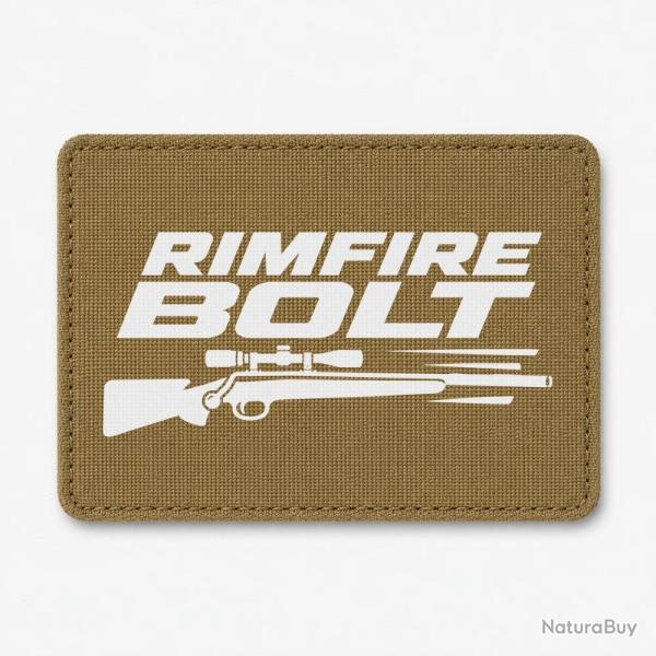 Patch Tir Sportif - Rimfire Bolt - Coyote / Blanc