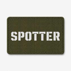 Patch Tir Sportif - Spotter - Le regard qui corrige - Olive / Blanc