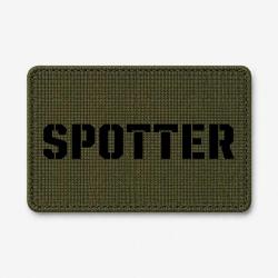 Patch Tir Sportif - Spotter - Le regard qui corrige - Olive / Noir