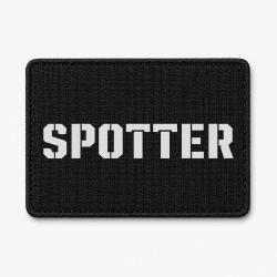 Patch Tir Sportif - Spotter - Le regard qui corrige - Noir / Blanc