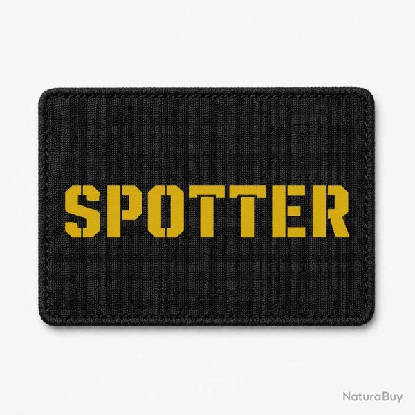 Patch Tir Sportif - Spotter - Le regard qui corrige - Noir / Orange