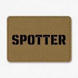 Patch Tir Sportif - Spotter - Le regard qui corrige - Coyote / Noir