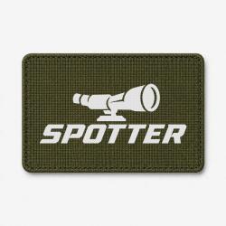 Patch Tir Sportif - Spotter - Longue-vue - Olive / Blanc