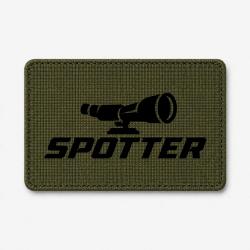 Patch Tir Sportif - Spotter - Longue-vue - Olive / Noir