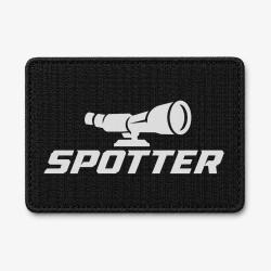 Patch Tir Sportif - Spotter - Longue-vue - Noir / Blanc