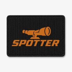 Patch Tir Sportif - Spotter - Longue-vue - Noir / Orange