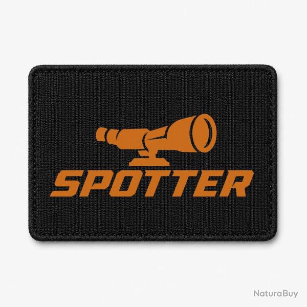 Patch Tir Sportif - Spotter - Longue-vue - Noir / Orange