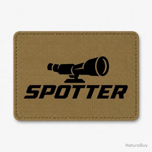 Patch Tir Sportif - Spotter - Longue-vue - Coyote / Noir