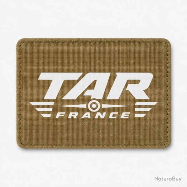 Patch Tir Sportif - TAR France - Cible - Coyote / Blanc