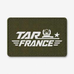 Patch Tir Sportif - TAR France - Monocoup - Olive / Blanc