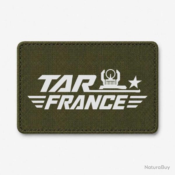 Patch Tir Sportif - TAR France - Monocoup - Olive / Blanc
