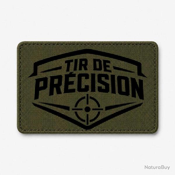 Patch Tir Sportif - Tir de pr�cision - Blason cible - Olive / Noir