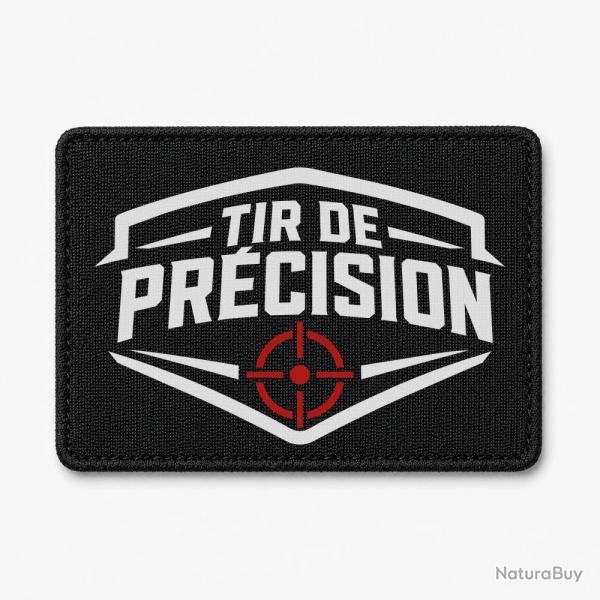 Patch Tir Sportif - Tir de pr�cision - Blason cible - Noir / Orange