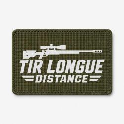 Patch Tir Sportif - Tir longue distance - Carabine - Olive / Blanc